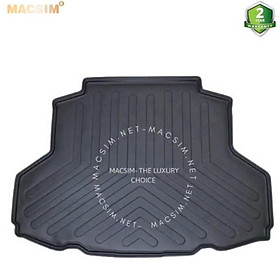 Thảm lót cốp ô tô nhựa TPU Mitsubishi Lancer 2001-2007 Nhãn hiệu Macsim