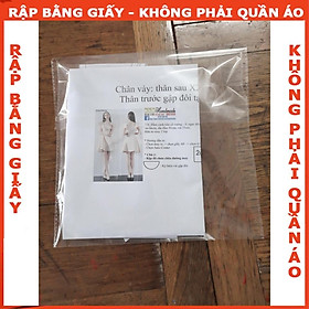 Rập chân váy xẻ tà 1092 - giấy A0 (BẢN VẼ)
