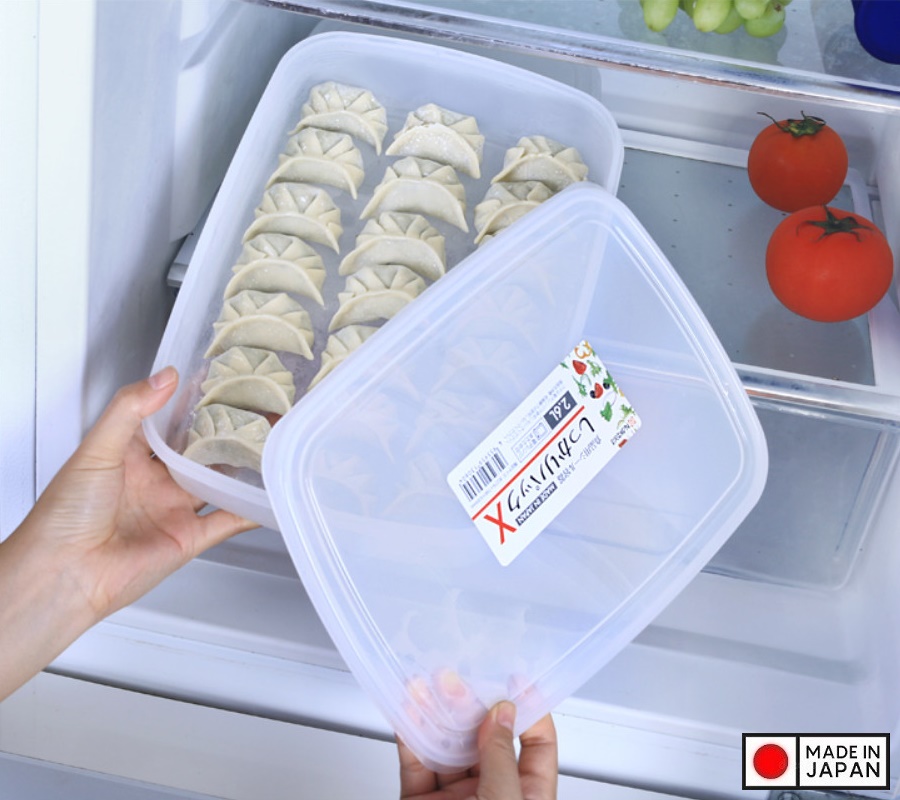 Hộp đựng thực phẩm 2,6L dùng được lò vi sóng nội địa Nhật Bản