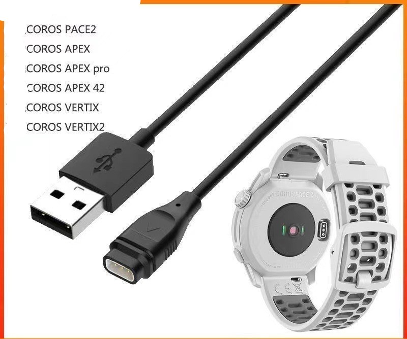 Cáp sạc thay thế cho các dòng đồng hồ COROS Pace 2, Apex, Apex Pro, Apex 42 Coros Vertix, Vertix 2- Hàng Chính Hãng
