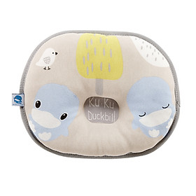 GỐI NẰM CHỐNG MÉO ĐẦU CHO BÉ TỪ SƠ SINH KUKU KU2001 - SIZE 23*28cm