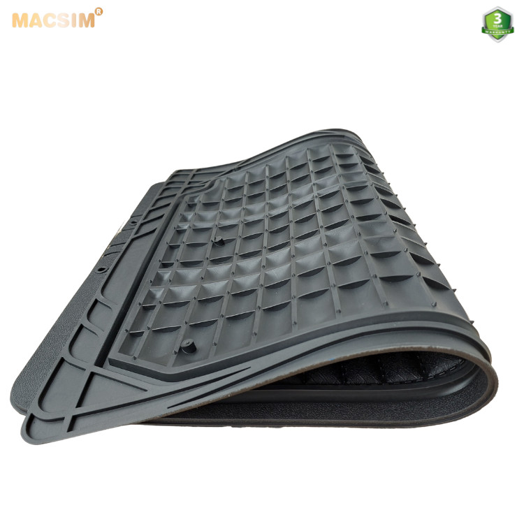 Thảm lót sàn ô tô phổ quát/ tự cắt Macsim màu đen