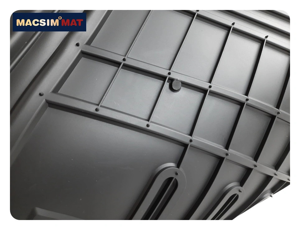 Thảm lót cốp xe ô tô Audi A3 new 2021+ nhãn hiệu Macsim 3W chất liệu TPE cao cấp màu đen