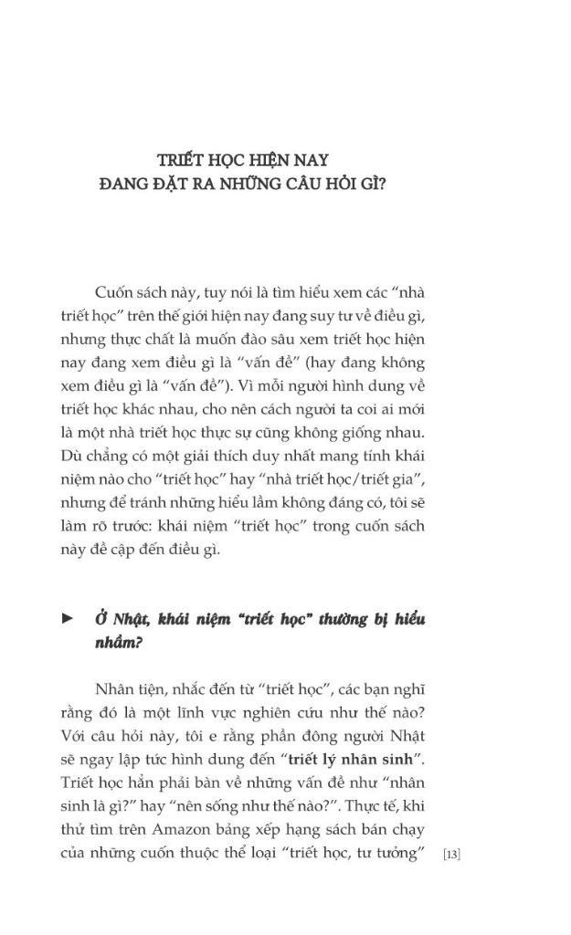 Các Nhà Triết Học Trên Thế Giới Đang Suy Tư Chuyện Gì