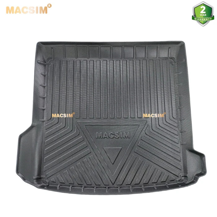 Lót cốp xe ô tô (qd) Audi Q8 2018-2022 chất liệu TPV thương hiệu Macsim màu đen