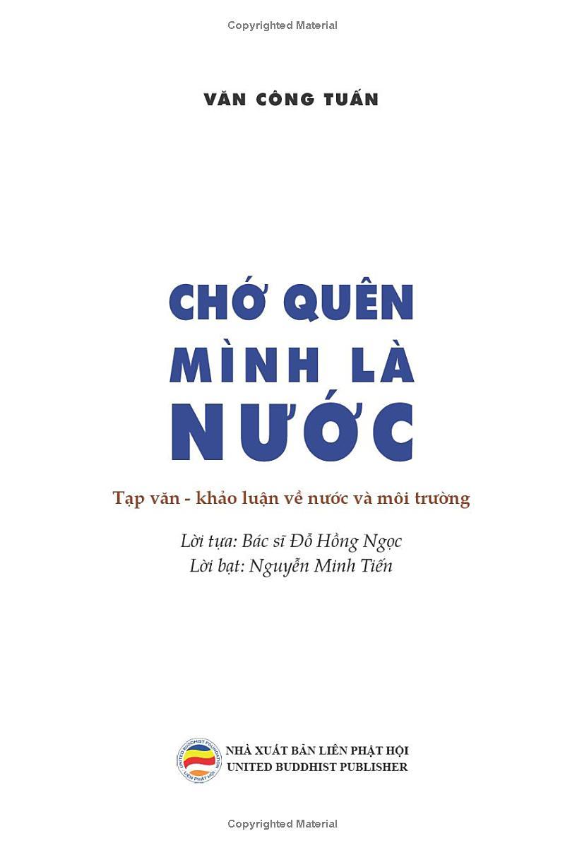 Chớ Quên Mình Là Nước
