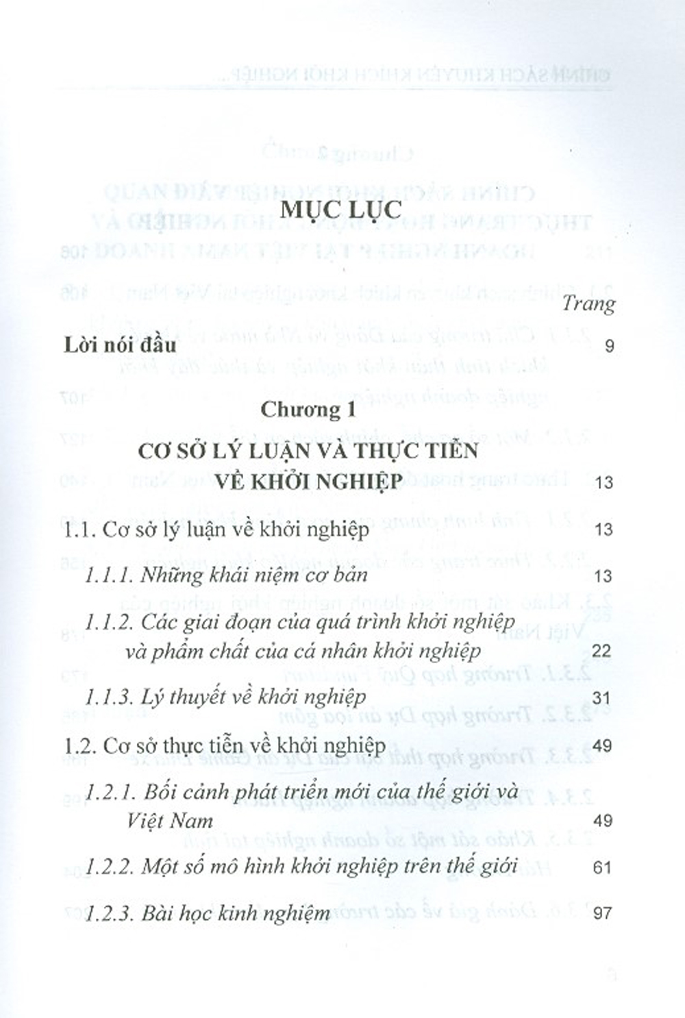 Chính Sách Khuyến Khích Khởi Nghiệp Doanh Nghiệp Của Việt Nam (Sách Chuyên Khảo)