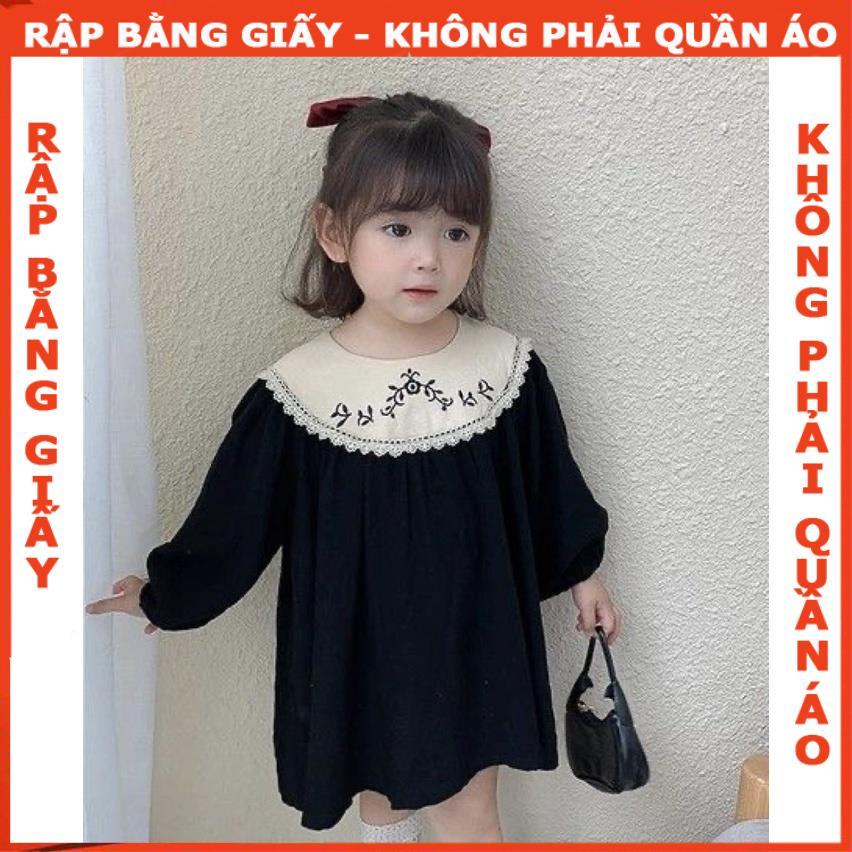 Rập đàm cổ trò bé gái giấy A0 mã R439 (BẢN VẼ)