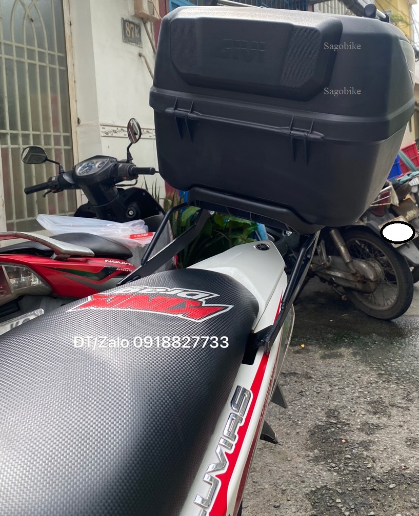 Thùng xe GTX Luvias, thùng Givi B32N_ADV và baga givi lắp cho GTX