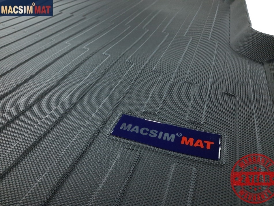 Thảm lót cốp xe ô tô VOLKSWAGEN New Passat 2018 nhãn hiệu Macsim chất liệu TPV cao cấp màu đen (D0270)