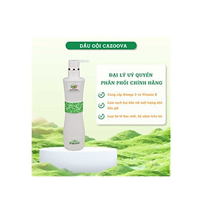 Dầu gội giảm gàu, phục hồi tóc hư tổn tóc, loại bỏ tế bào chết da đầu CAZOOVA 500ML & 780ML