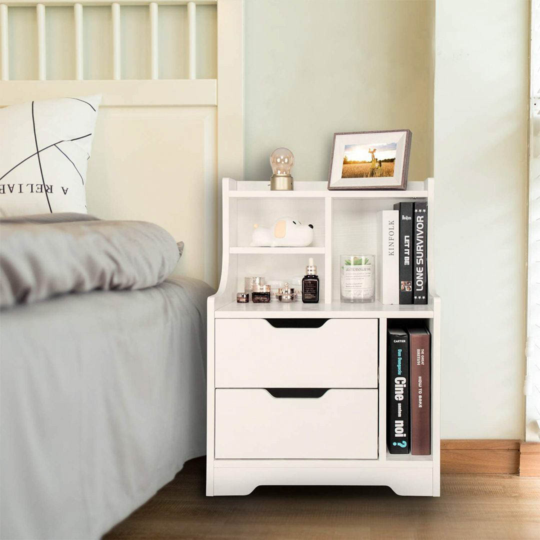 Kệ Đầu Giường Phòng Ngủ Nhỏ Gọn SMLIFE Nahar