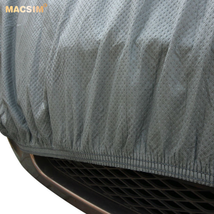 Bạt phủ ô tô chất liệu vải không dệt 3 lớp cao cấp thương hiệu MACSIM cho xe ô tô Hyundai Tucson - màu ghi