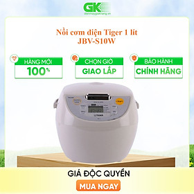 Nồi Cơm Điện Tử Tiger JBV-S10W - 1L - Hàng Chính Hãng