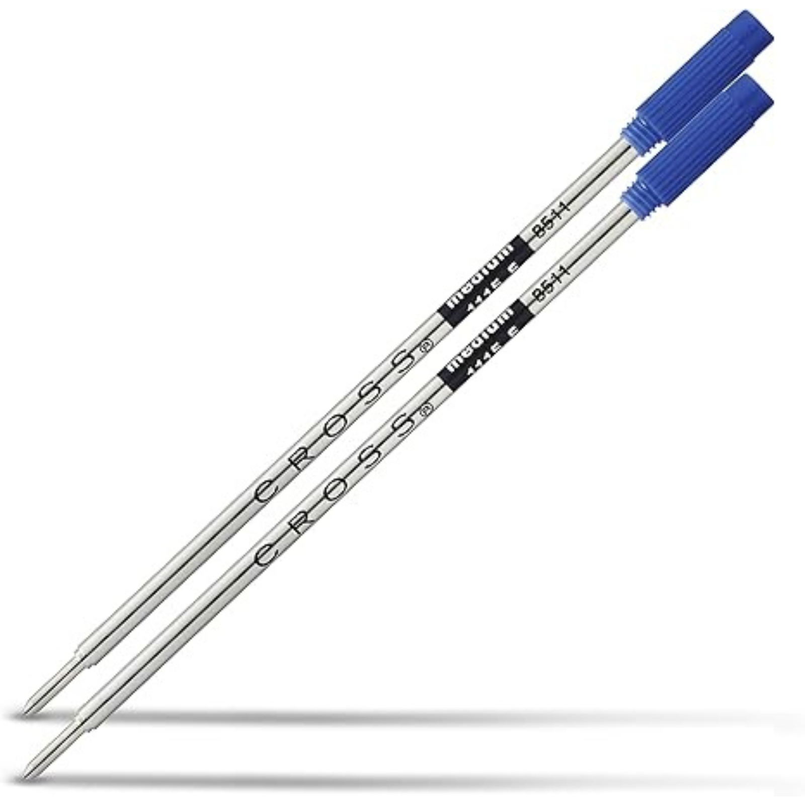 Ruột bút bi khô CROSS cao cấp - mực xanh - ngòi trung - vỉ 1 cái