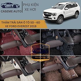 [FORD EVEREST] Thảm Trải Sàn, Lót Sàn Ô Tô 5D 6D Thiết Kế Theo Xe FORD EVEREST 2019 Chống Nước, Không Mùi - MẪU QUẢ TRÁM - Hàng Chính Hãng