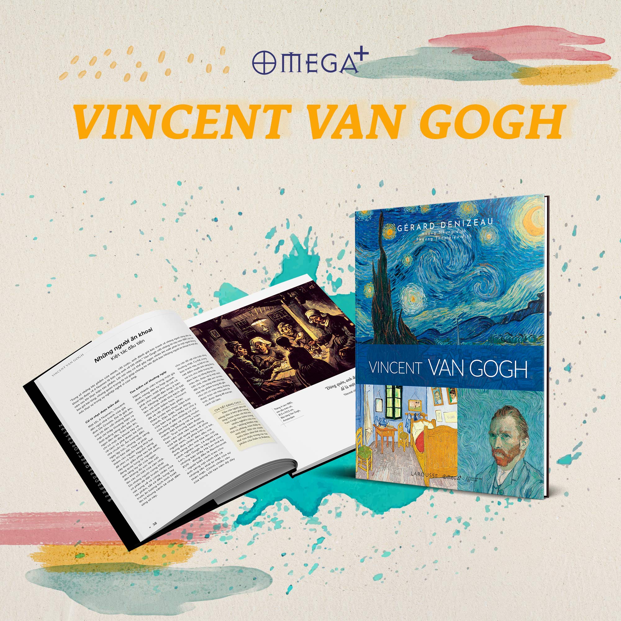 Trạm Đọc Official | Sách - Danh Họa Larousse: Hokusai