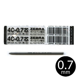Ruột viết 4C 0.7mm - Zebra Nhật Bản 