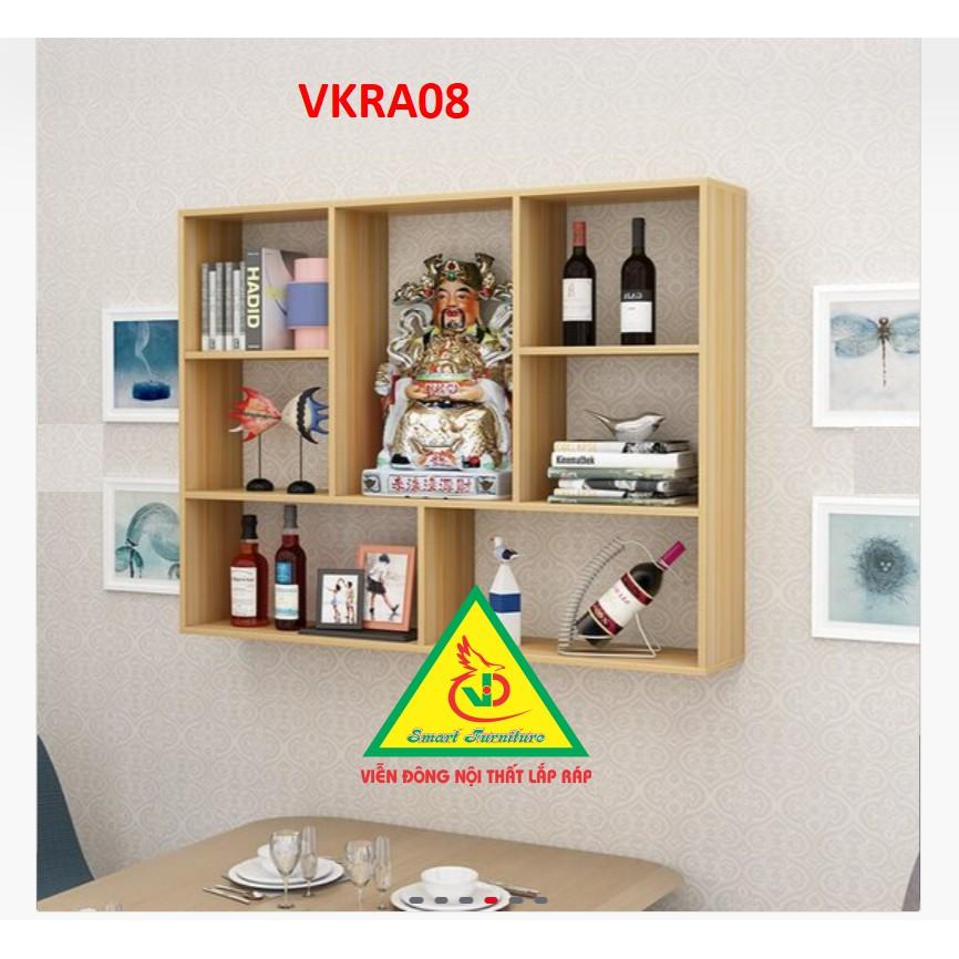 Kệ trang trí treo tường VKRA08A - Nội thất lắp ráp