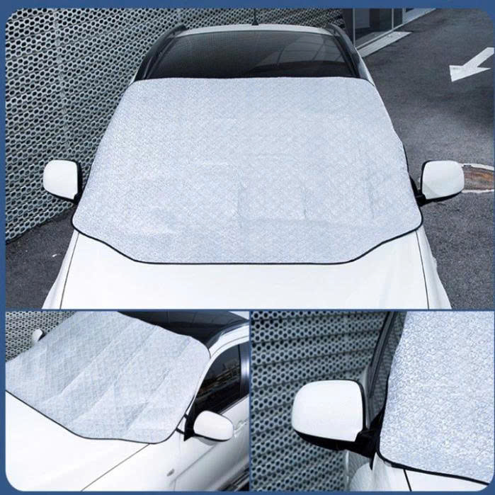 Bạt Che Nắng Kính Lái Ô Tô Chống Nóng 3 Lớp cao cấp (xe 5 chỗ và xe 7 chỗ) kèm túi xách sang trọng