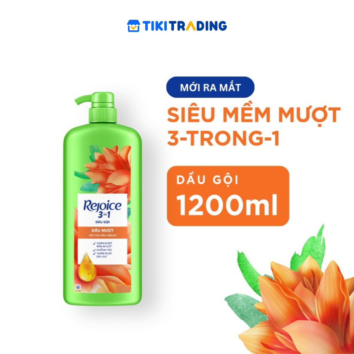 Dầu Gội REJOICE Siêu Mượt 1,2L