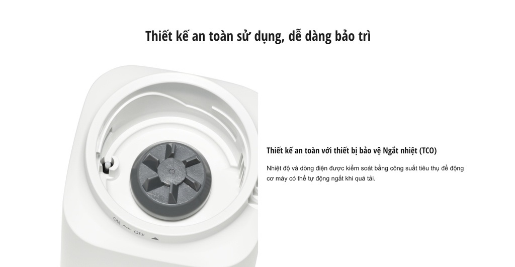 Máy xay sinh tố Panasonic MX-XP103WRA - Hàng Chính Hãng