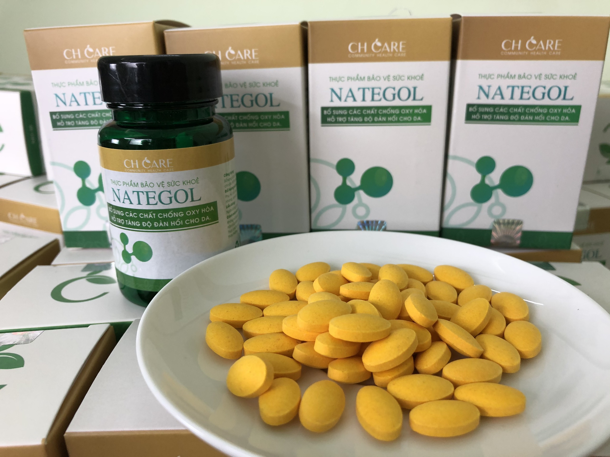 Viên Uống Trắng Da, Giảm Tàn Nhang và Sạm Nám NATEGOL