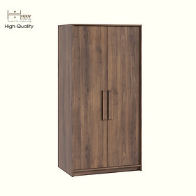 HAPPY FURNITURE , Tủ quần áo 2 cửa mở - RUBEL, TCM_226, 90cm x 59cm x 180cm DxRxC