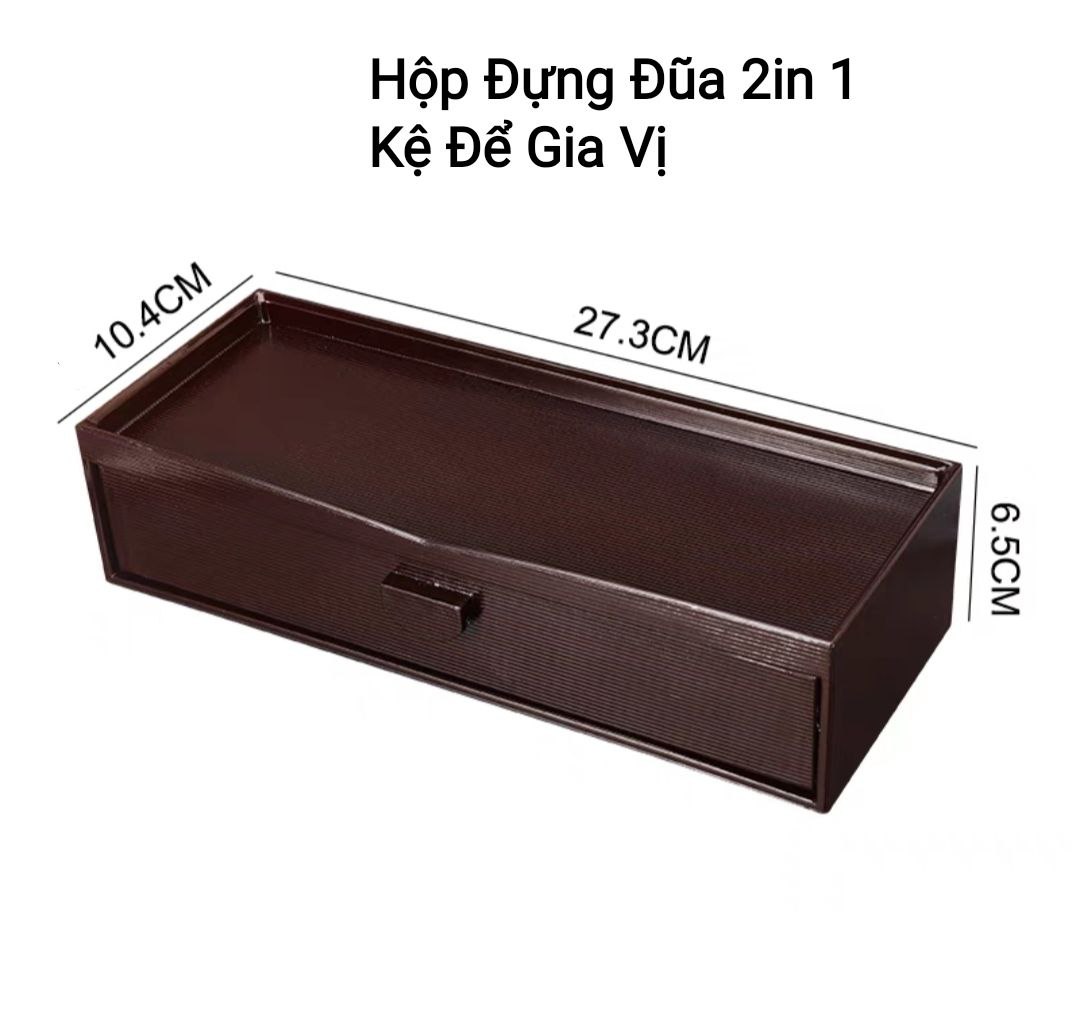 HỘP ĐỰNG ĐŨA LUXURY 2 IN 1 CÓ NGĂN KÉO – THIẾT KẾ SANG TRỌNG & TIỆN LỢI