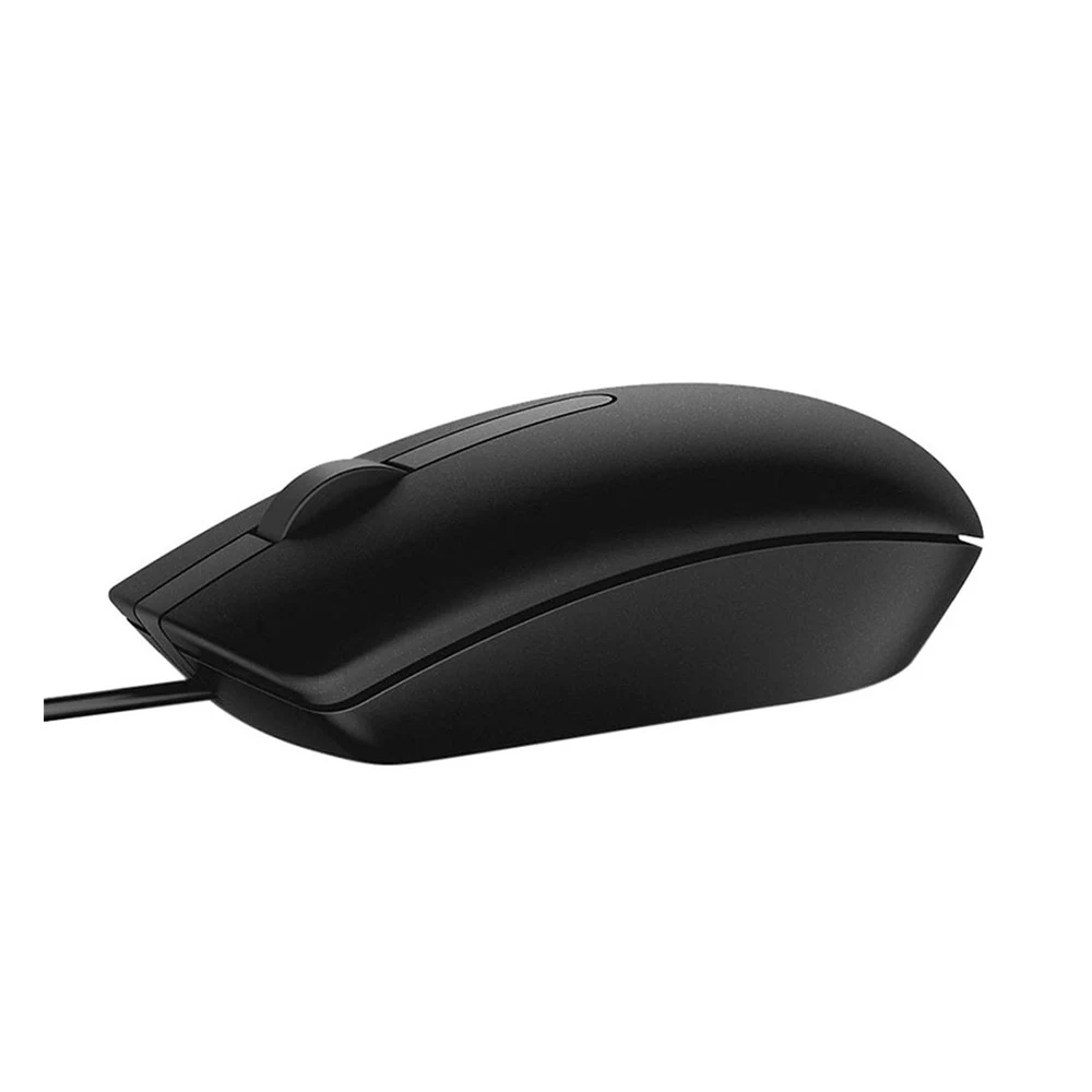 Chuột máy tính có dây Dell MS116 Black - Hàng chính hãng FPT phân phối