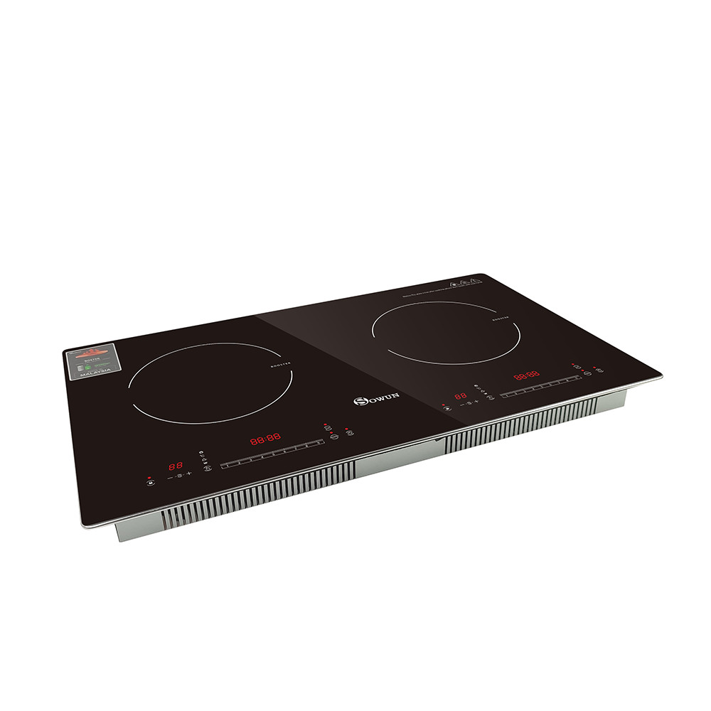 Bếp Điện Từ Đôi Nhập Khẩu SOWUN SW1220 ,Mặt Kính CERAMIC Cao Cấp Chịu Được Nhiệt Độ Cao