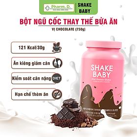 Bột Ngũ Cốc Hỗ Trợ Giảm Cân Thay Thế Bửa Ăn Shake Baby Giúp Kiểm Soát Cân Nặng, Cải Thiện Vóc Dáng từ Hàn Quốc (750g)