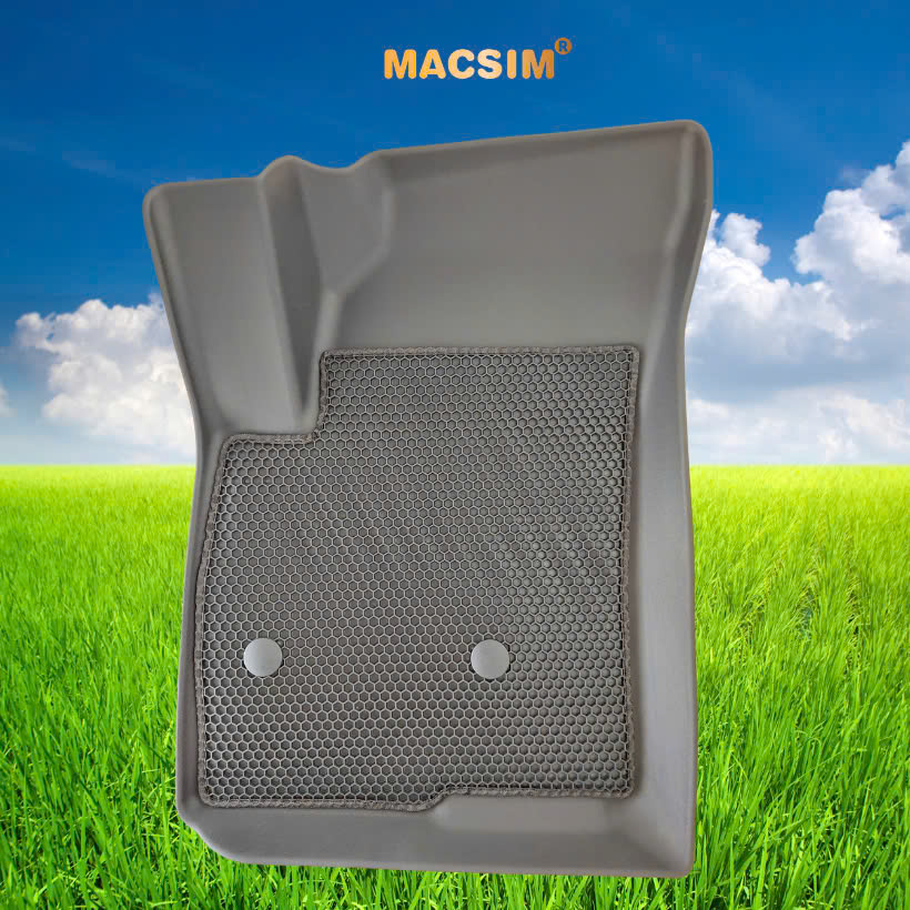 Thảm ô tô sd3 2 lớp dạng lưới lục giác MG G50 2025+(đen) bề mặt cao su siêu sạch -thương hiệu Macsim