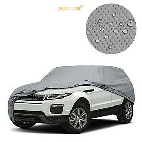 Bạt phủ ô tô chất liệu vải không dệt 3 lớp cao cấp thương hiệu MACSIM cho xe ô tô Hyundai Tucson - màu ghi