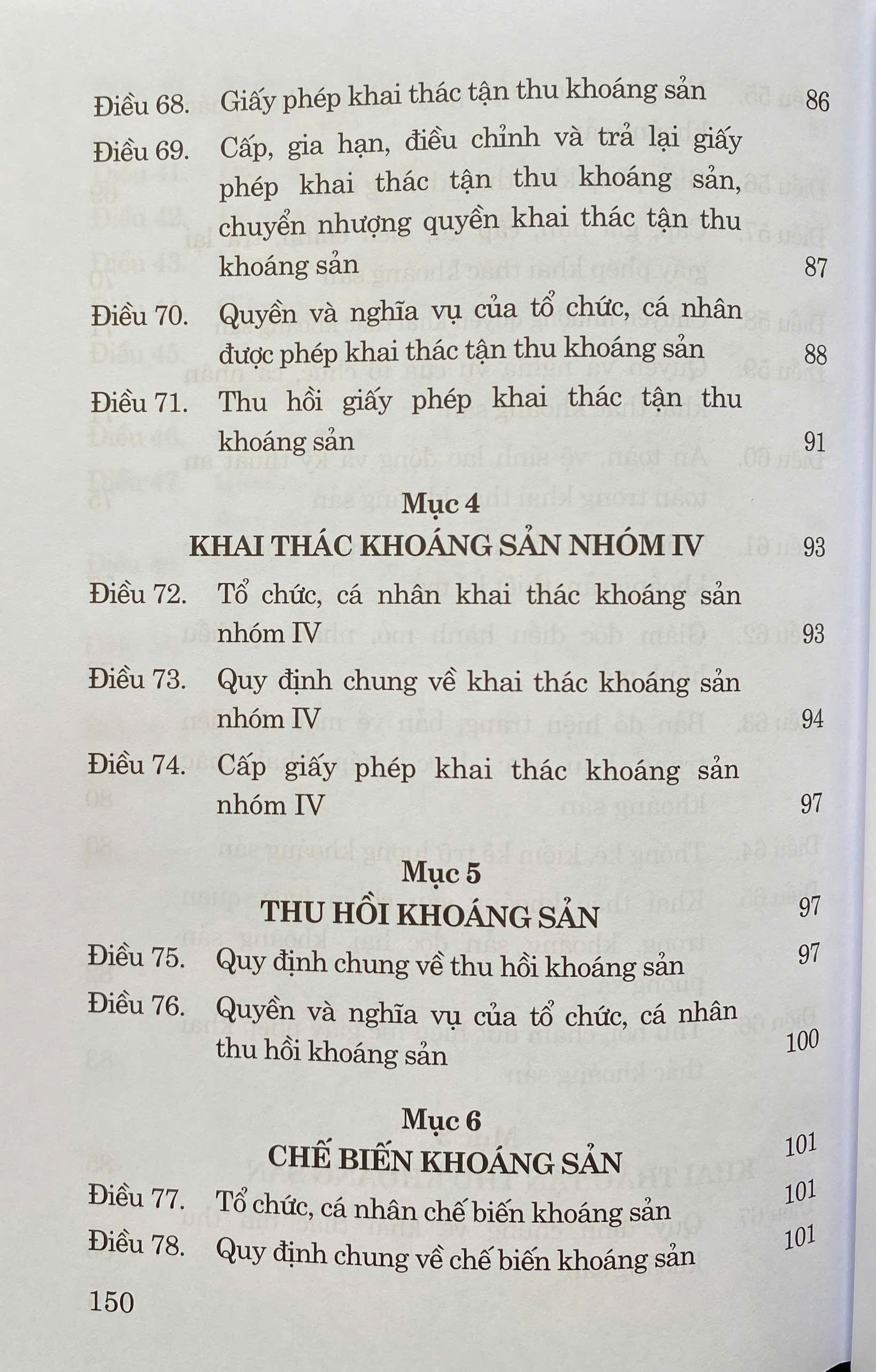 Luật Địa Chất và Khoáng Sản năm 2024