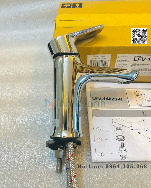 Vòi chậu chính hãng Inax LFV-1402S-R series 1400