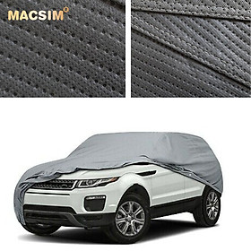 Bạt phủ ô tô chất liệu vải không dệt cao cấp thương hiệu MACSIM dành cho TOYOTA COROLLA CROSS màu ghi - bạt phủ trong nhà và ngoài trời