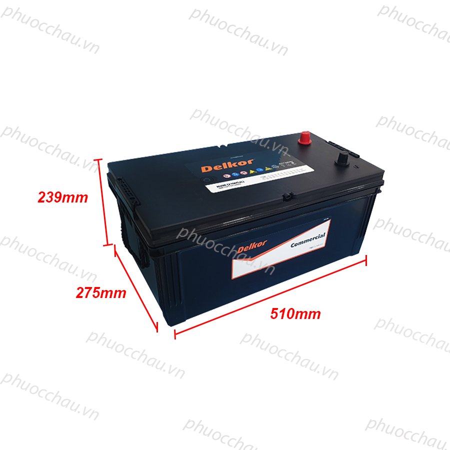 Ắc Quy Delkor N200 (12V - 200Ah)