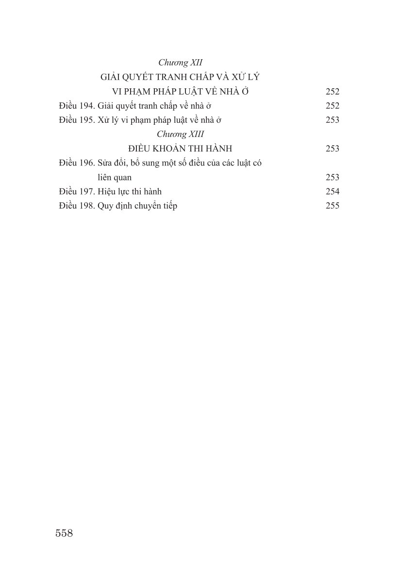 Luật nhà ở 2023 (song ngữ Việt Anh) The 2023 Housing Law (Vietnamese -English)