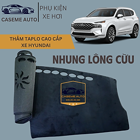 [HYUNDAI] Thảm Taplo 3 Lớp Dành Cho Các Xe Hãng HYUNDAI, Nhung Lông Cừu Cao Cấp - Hàng Chính Hãng