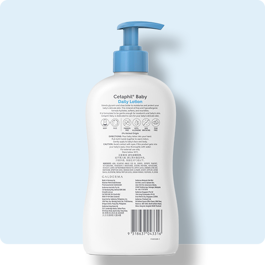 Sữa dưỡng thể dịu lành cho bé Cetaphil Baby Daily Lotion 400ml