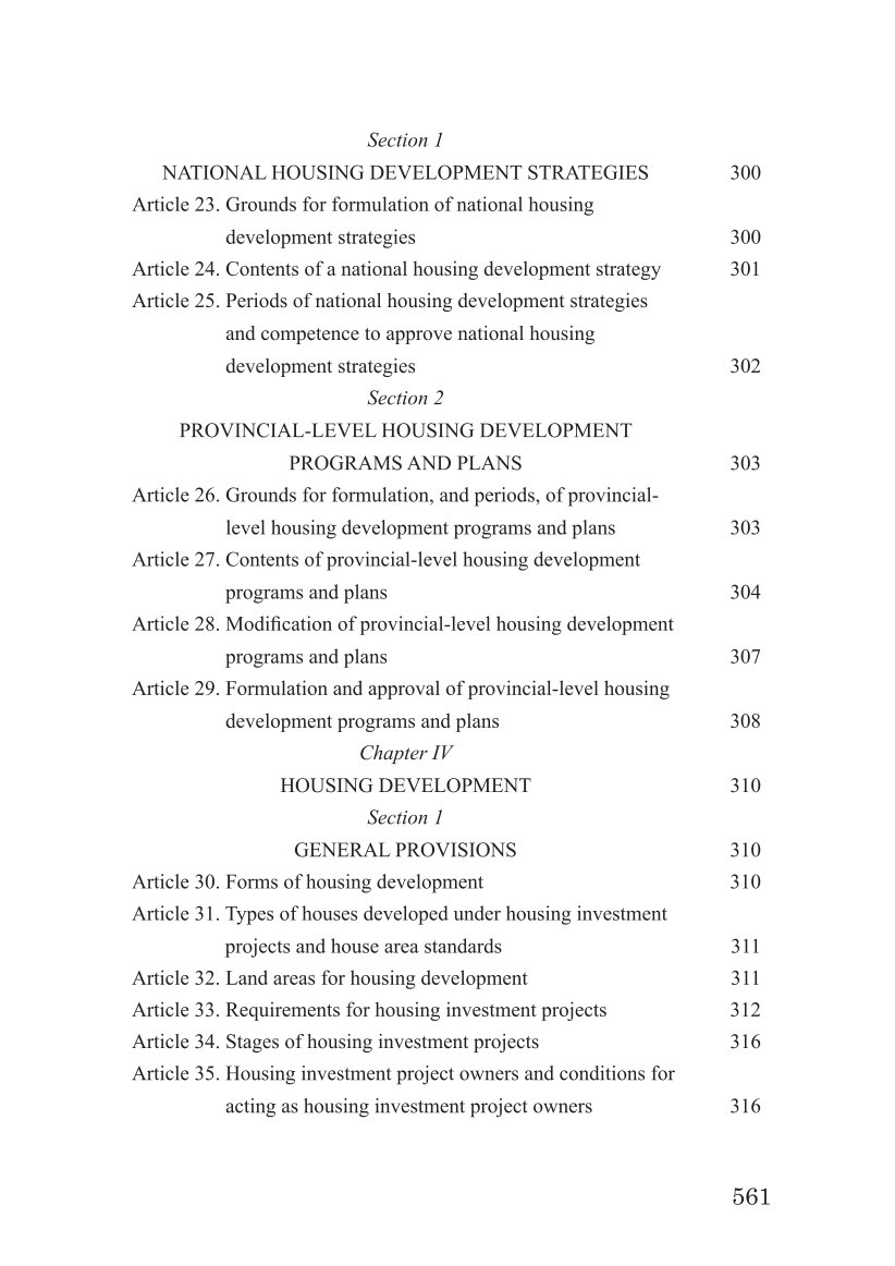 Luật nhà ở 2023 (song ngữ Việt Anh) The 2023 Housing Law (Vietnamese -English)