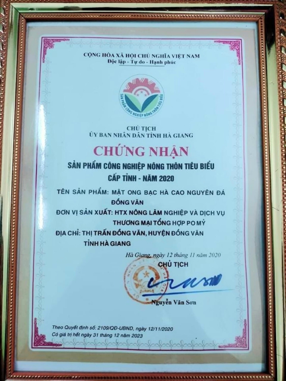 MẬT ONG BẠC HÀ PO MỶ OCOP HÀ GIANG CHÍNH HÃNG 500ML, MẬT ONG BẠC HÀ NGUYÊN CHẤT ĐẶC SẢN HÀ GIANG