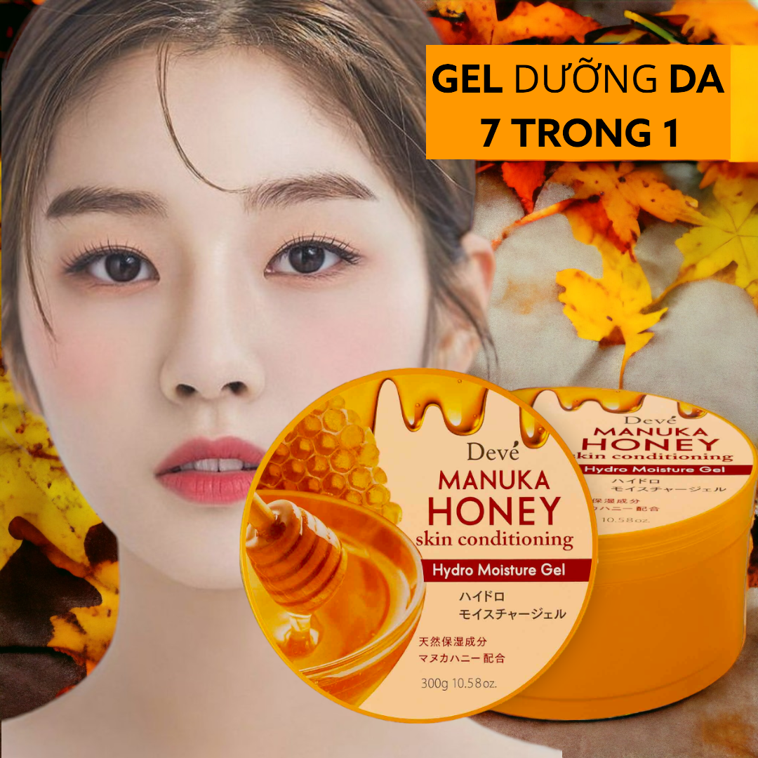 Gel Dưỡng Da Deve 7 Trong 1 Chiết Xuất Từ Mật Ong Hoa Manuka Deve Conditioning ( 300g )