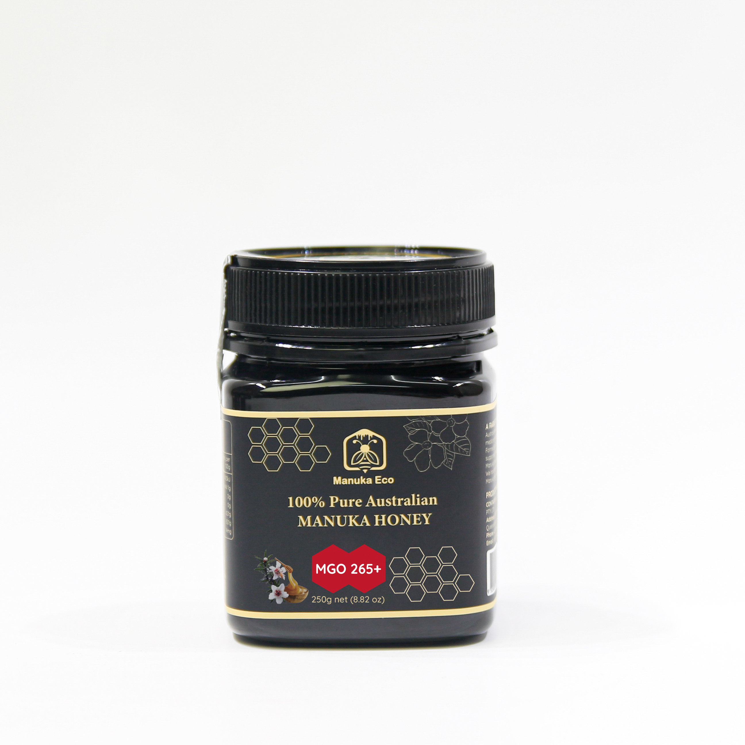 Mật ong Manuka Úc nguyên chất 100% - chỉ số kháng khuẩn MGO từ 30+ - thực phẩm bổ dưỡng, tăng sức đề kháng, làm đẹp – nhập khẩu chính hãng (100% Pure Australian Manuka Honey)