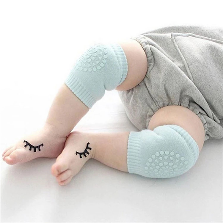 Combo 2 Bộ Đệm Lót Đầu Gối Cho Bé Tập Bò - Hàng chính hãng (giao màu ngẫu nhiên)