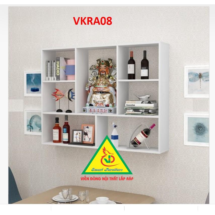 Kệ trang trí treo tường VKRA08A - Nội thất lắp ráp