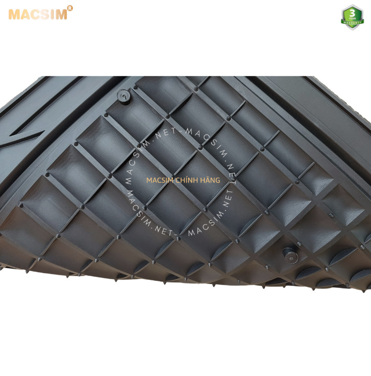 Thảm lót sàn ô tô phổ quát/ tự cắt Macsim màu đen