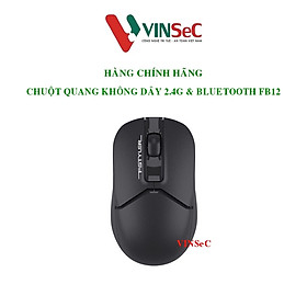 Chuột quang không dây 2.4Ghz & Bluetooth A4TECH FB12 Hàng Chính Hãng