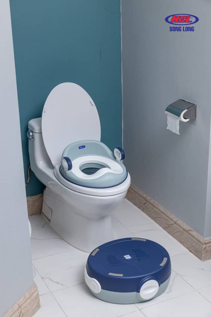 BỒN CẦU DI ĐỘNG CHO BÉ ĐA NĂNG - THIẾT KẾ THÔNG MINH 2 TRONG 1